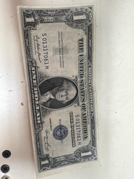 1935 E silver certificate very good condition. Only…