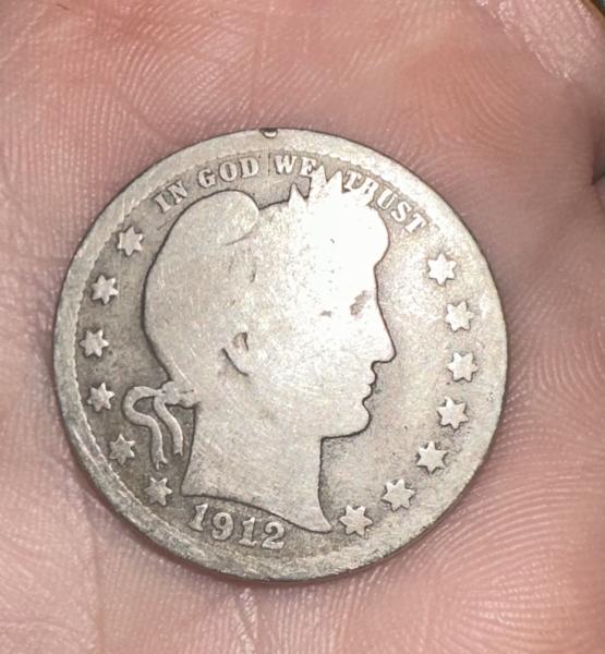 1912 barber quarter