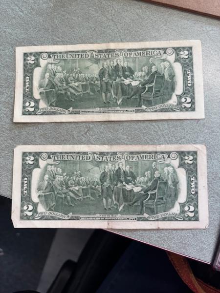 2003 2$ Bills
