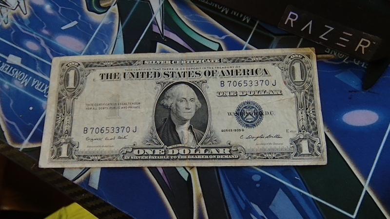 1935 G series Silver Certificate without In God&hellip;