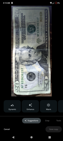 $20 federal reserve note with only 2 numbers&hellip;