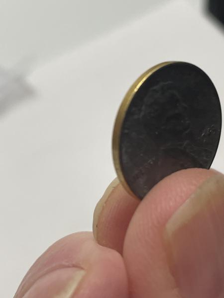 1943 steel penny that I believe was punched…