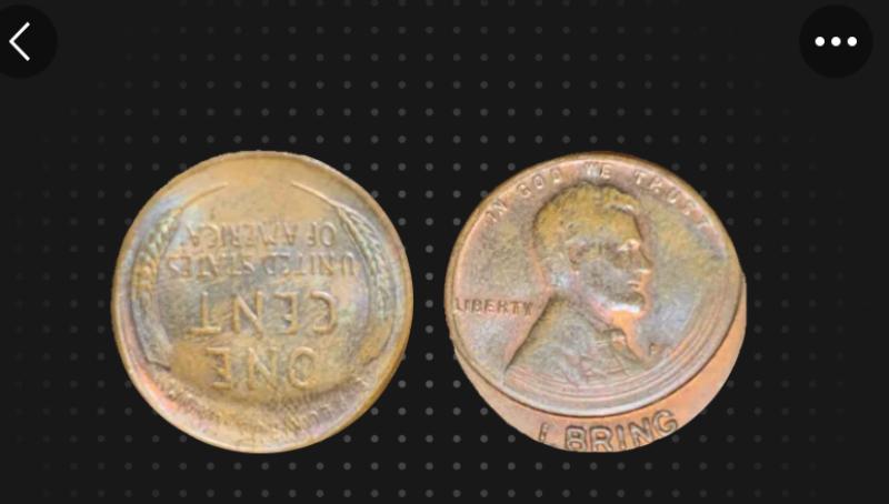 Identified through CoinSnap app as a 1958 Lincoln&hellip;