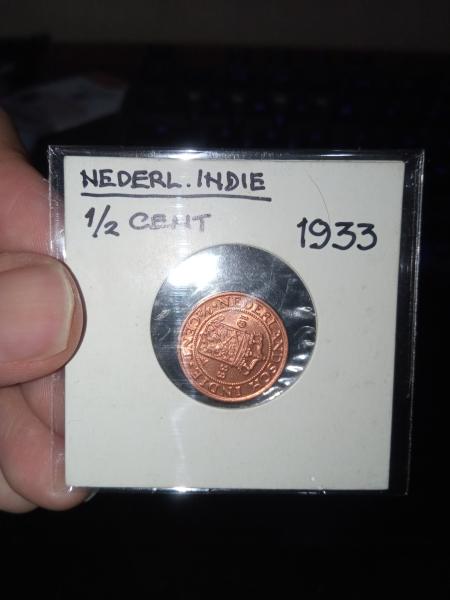 a 1/2 cent coin from 1933. The coin&hellip;