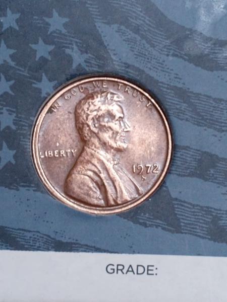 1972 s Lincoln cent