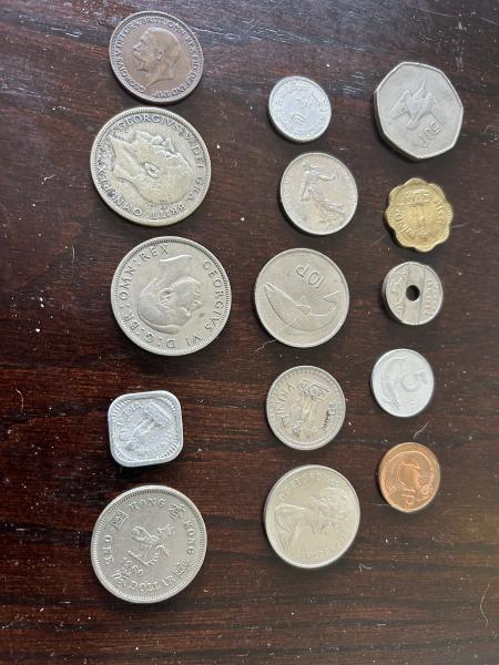 I sent both sides of 15 coins for&hellip;