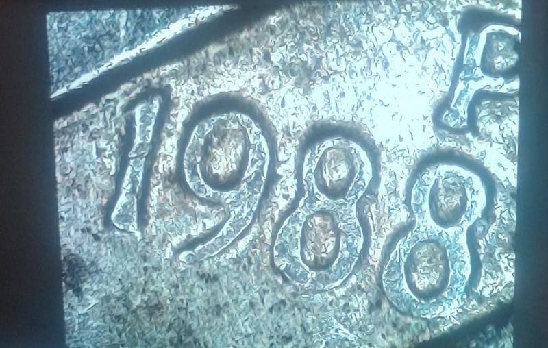 1988 dime several errors