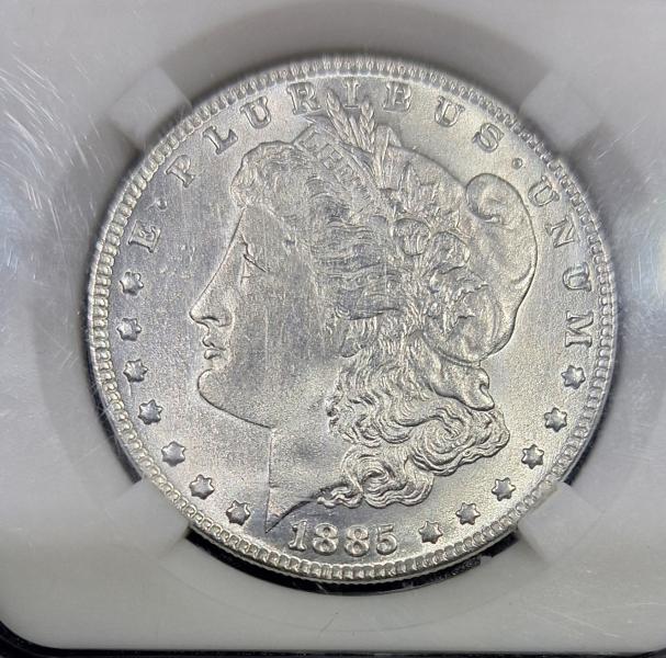 A 1880 and 85 cc morgan dollar very…