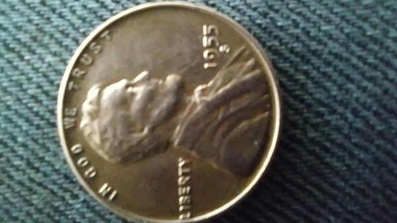 1955 error penny- Missing S on reverse side-&hellip;