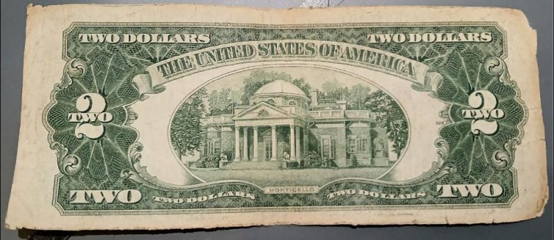 Red Seal 2 dollar bill Silver Seal dollar&hellip;