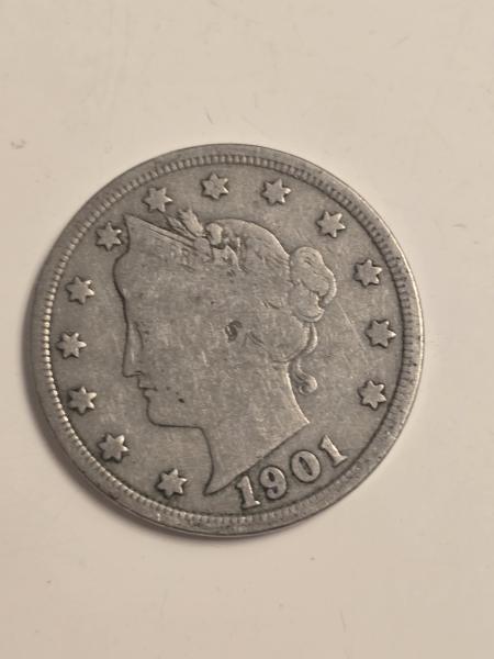 1901 USA 5¢