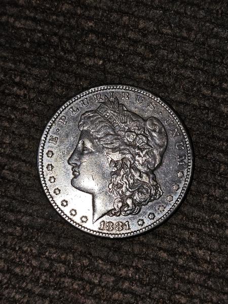 1881 morgan dollar