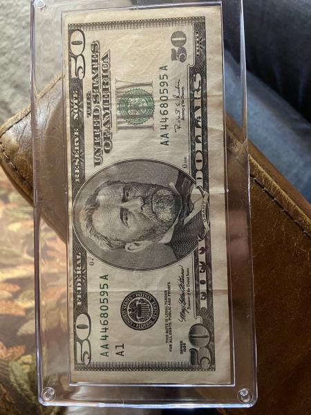 I believe this is a rare $50 it&hellip;