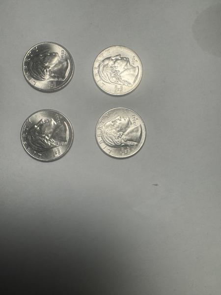 Quarters with errors. “In Cod we trust” Coins…