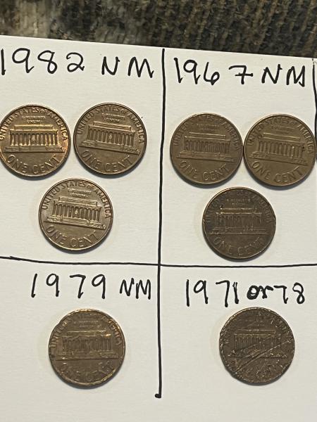 3 1982 nm; 3 1967 nm; 1 1967…