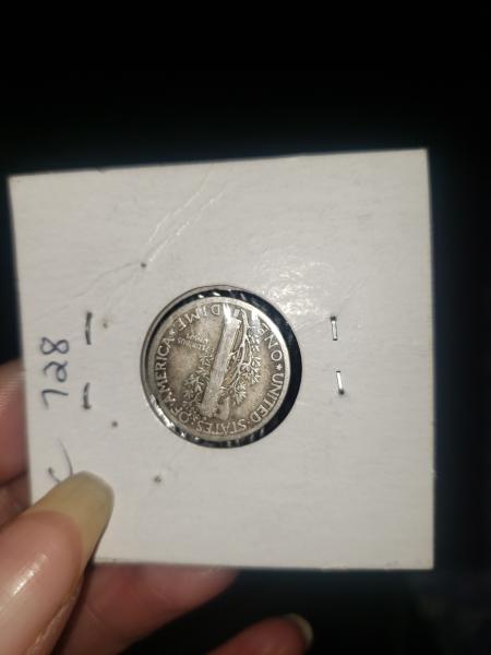 1916 mercury dime