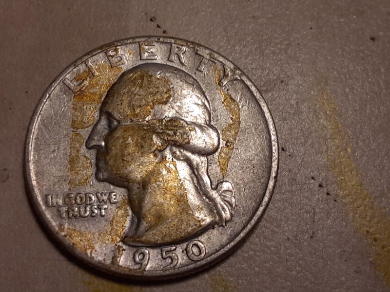 1950 US quarter