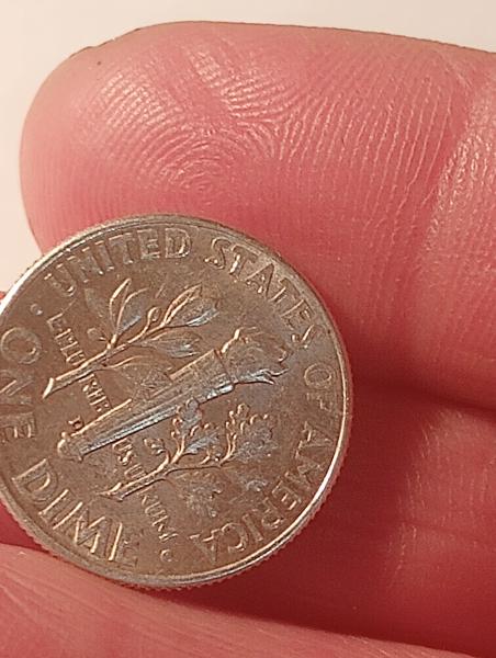 1964 D silver dime with FS I'm pretty&hellip;