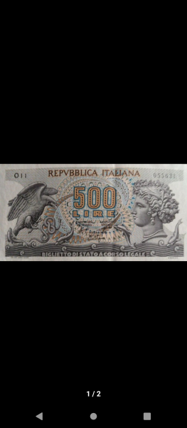 Italian 500 LIRE kept in amazing condition, owner&hellip;