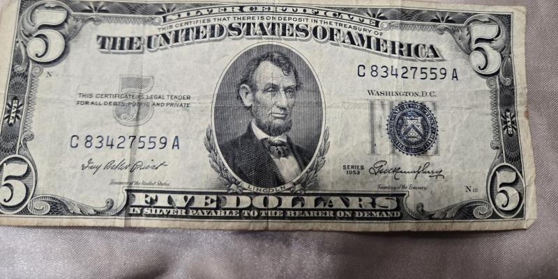 I also have $2 bills