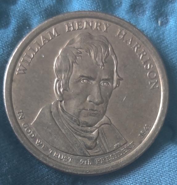 1841 William Henry Harrison Gold Dollar