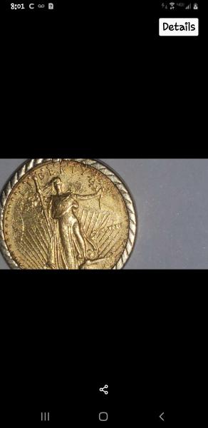 Lady liberty pendant