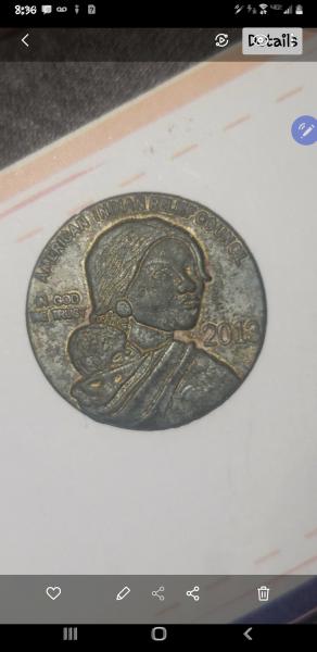 A strange sacagawea coin