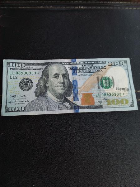 $100 2009A Star note * Serial #: LL08930333 * Extra&hellip;