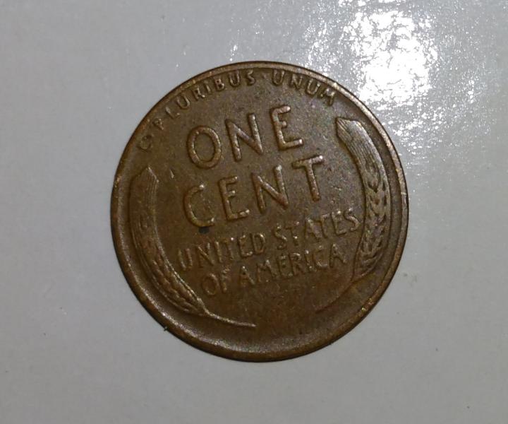 1939 Lincoln no mint mark wheat penny
