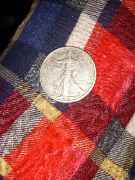 1935D liberty half dollar