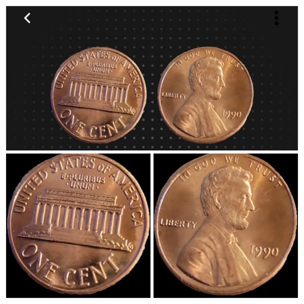 1990 is this proof coin without s mint