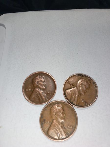 I have two 1945 no mint mark wheat&hellip;