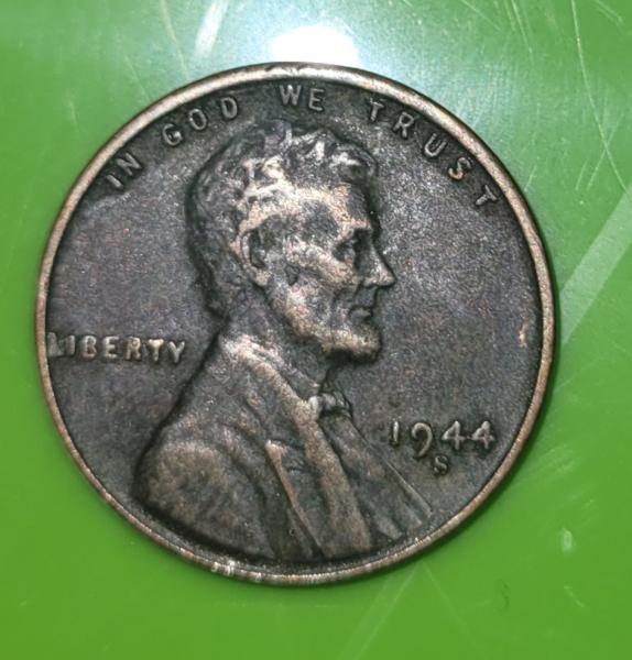 1944 wheat penny