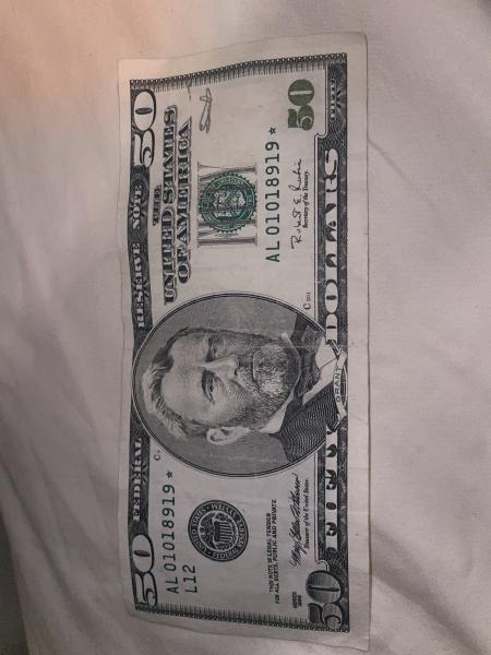 This is a series 1996 $50 bill. It&hellip;