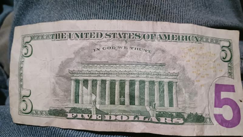 $5 star note with odd numbers...curious if it's worth anything&hellip;