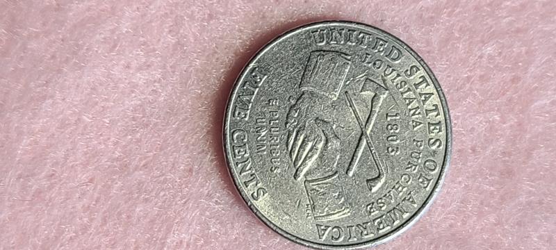1803 Thomas Jefferson nickel. Wife tells me it's…