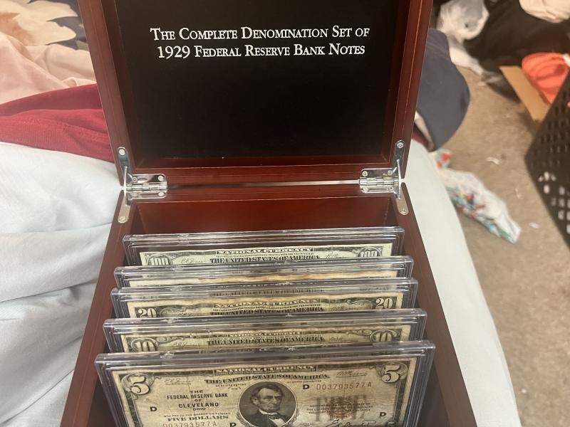 I have the following: 1929 Complete set Federal&hellip;