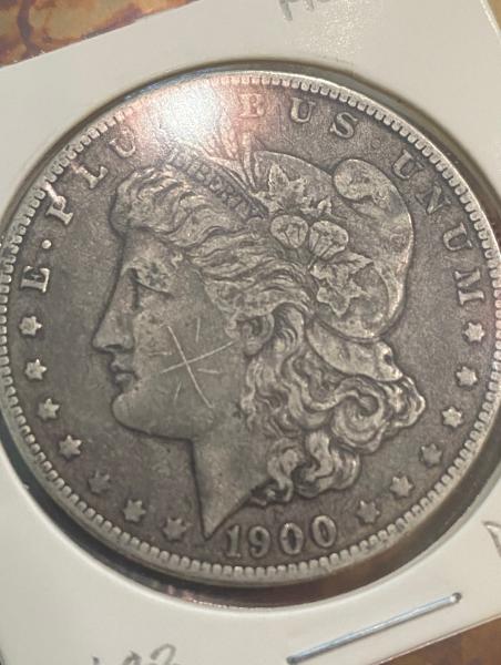 This 1900 O Morgan Dollar has a star&hellip;