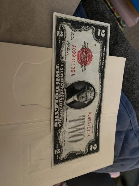 1928 $2 bill