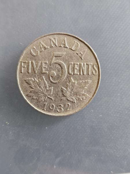 Canada $0.05 1932
