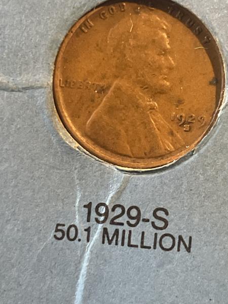 1929 s wheat penny