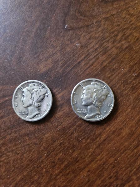 1940 mint mark S 1942 no mint mark