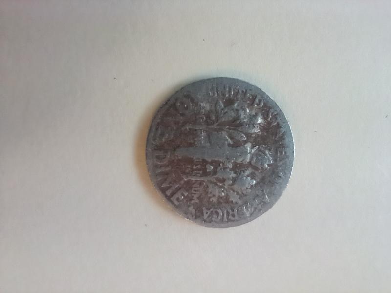 1972 no mint mark dime with errors