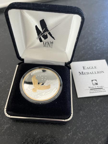 Eagle medallion