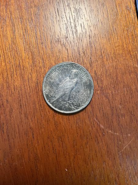 1922 Libery head dollar. Full silver Eagle on the reverse&hellip;