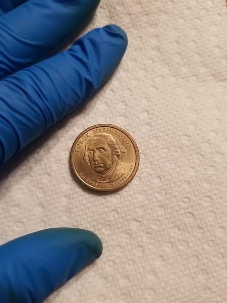 2007 P george washington dollar coin and in&hellip;