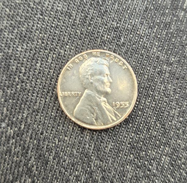1955 no mint wheat penny weighing 3.0 looks&hellip;