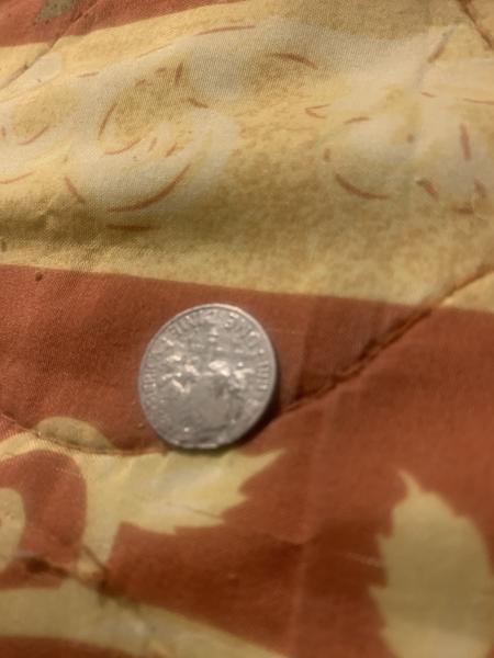 Coin feels heavier than other dimes Has dip…
