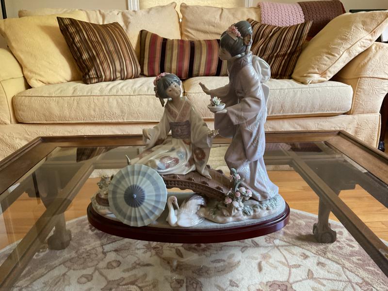 Lladro Japanese tea garden