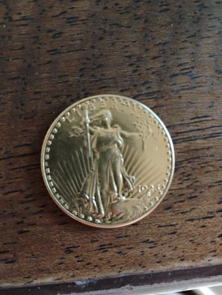 1923 $20 st gaudens gold coin